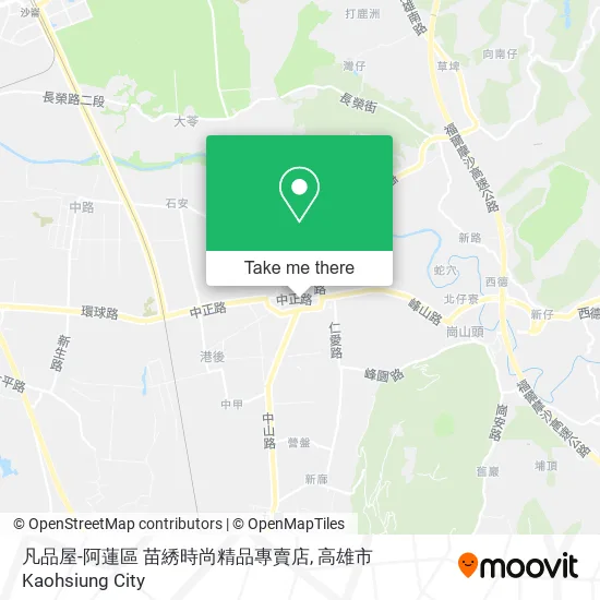 凡品屋-阿蓮區 苗綉時尚精品專賣店地圖