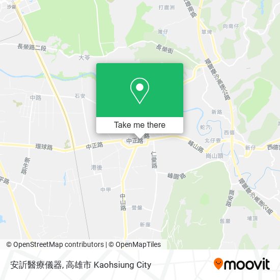 安訢醫療儀器 map