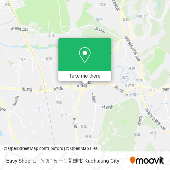 Easy Shop ㄠˋ ㄉㄞˋ ㄌㄧˋ地圖