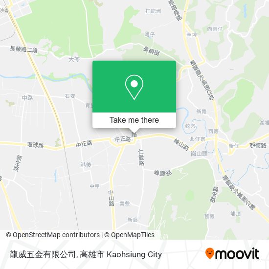 龍威五金有限公司 map