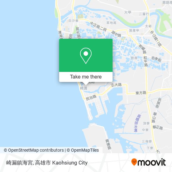 崎漏鎮海宮地圖
