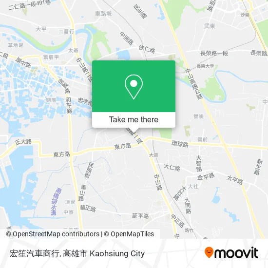 宏笙汽車商行地圖