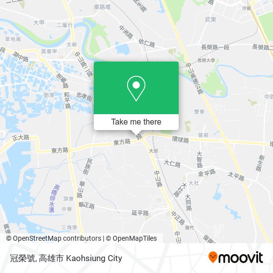 冠榮號地圖