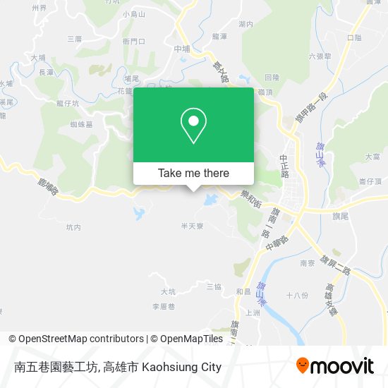 南五巷園藝工坊 map