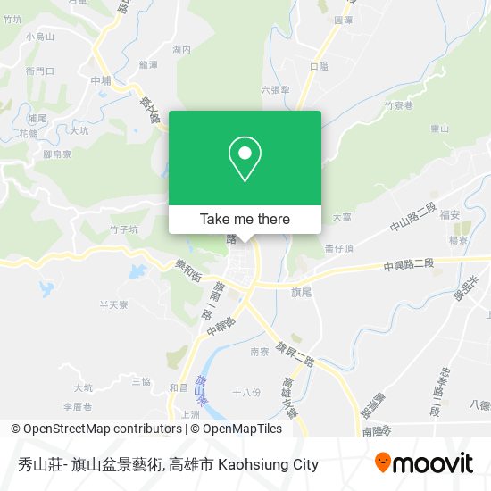 秀山莊- 旗山盆景藝術 map