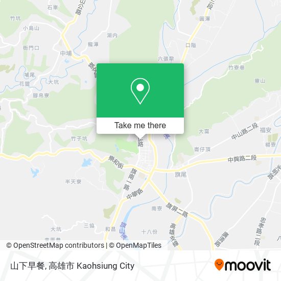 山下早餐地圖