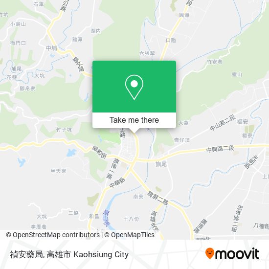 禎安藥局 map