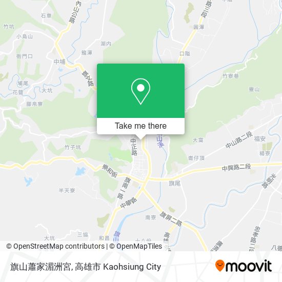 旗山蕭家湄洲宮 map