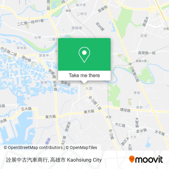 詮展中古汽車商行 map
