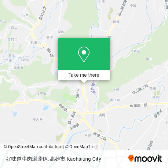 好味道牛肉涮涮鍋地圖
