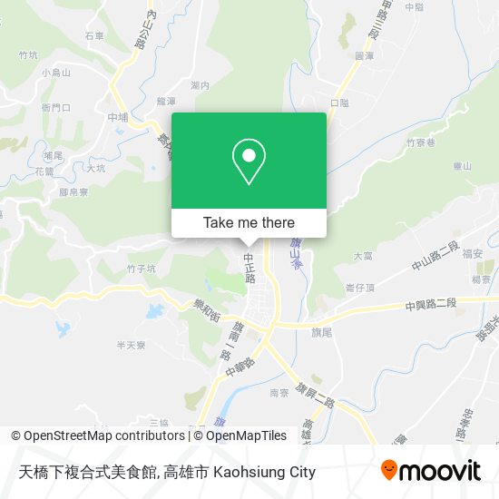 天橋下複合式美食館 map