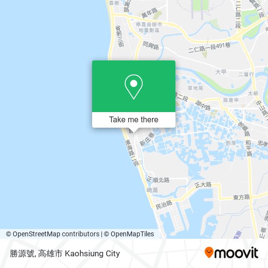 勝源號 map