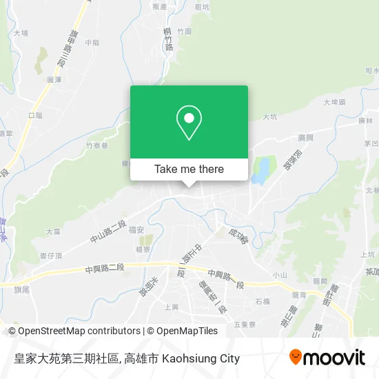 皇家大苑第三期社區地圖