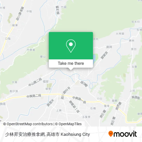 少林昇安治療推拿網地圖