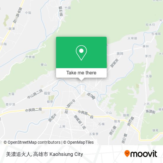 美濃追火人 map