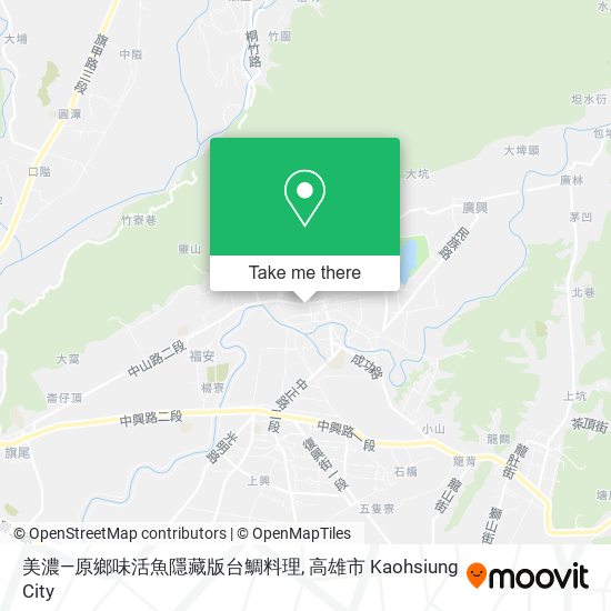 美濃—原鄉味活魚隱藏版台鯛料理 map