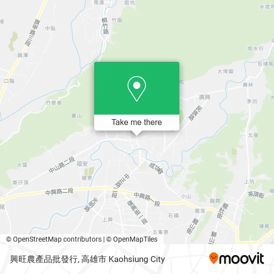興旺農產品批發行 map