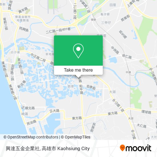 興達五金企業社 map