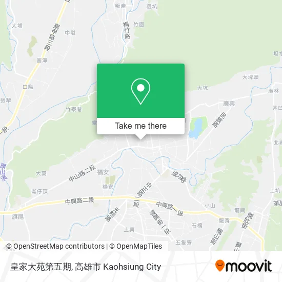 皇家大苑第五期地圖