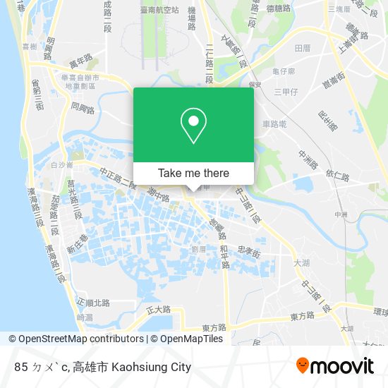 85 ㄉㄨˋ c地圖