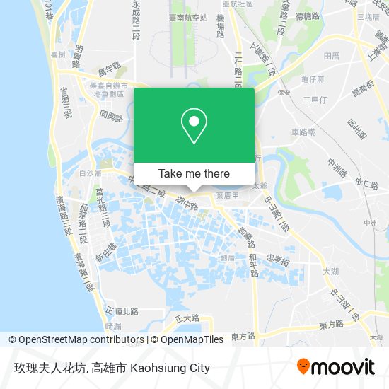 玫瑰夫人花坊 map