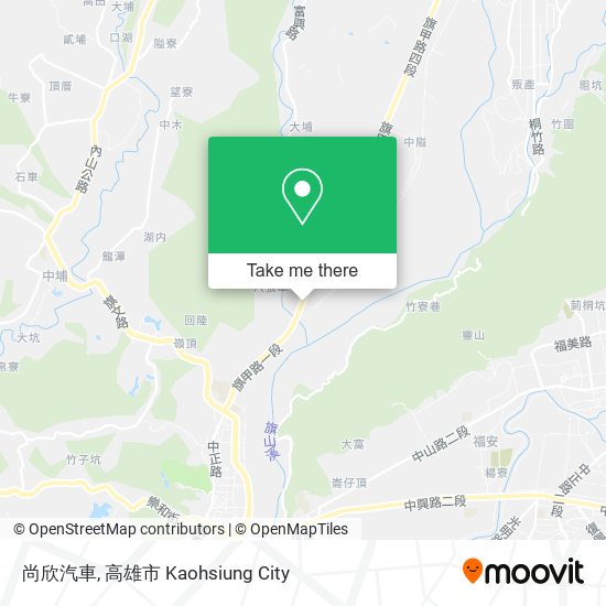 尚欣汽車 map