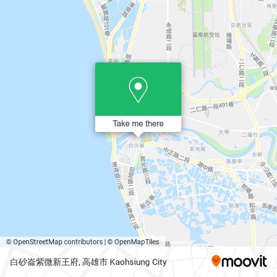 白砂崙紫微新王府 map
