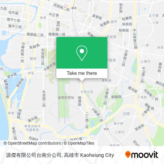 源傑有限公司台南分公司 map