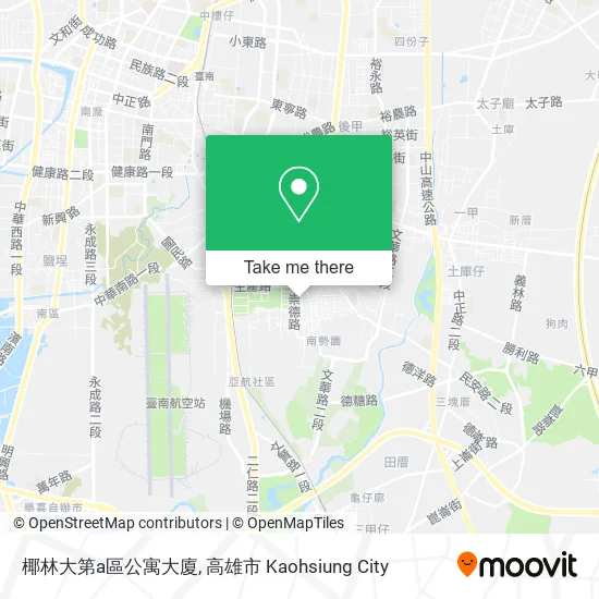 椰林大第a區公寓大廈 map