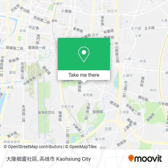 大隆鄉廈社區 map