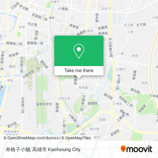 布格子小舖地圖