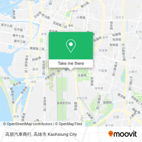 高朋汽車商行 map