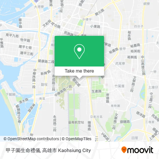 甲子園生命禮儀 map
