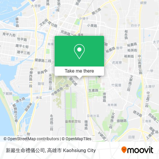 新巖生命禮儀公司 map