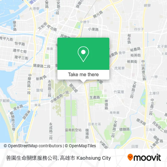 善園生命關懷服務公司地圖