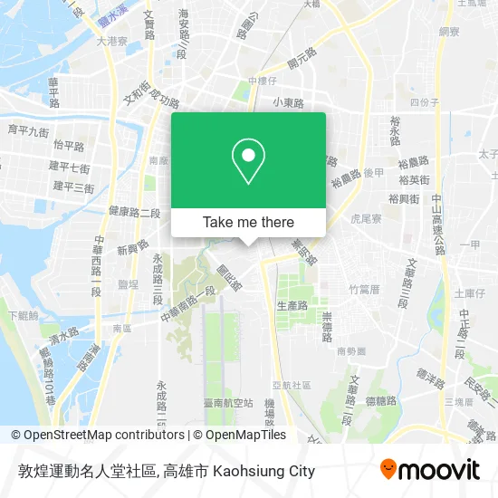 敦煌運動名人堂社區 map
