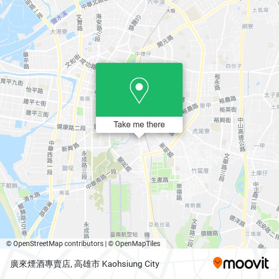 廣來煙酒專賣店 map