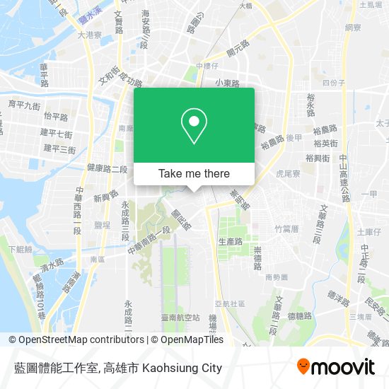藍圖體能工作室地圖