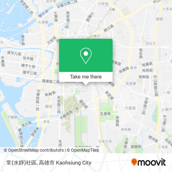 常(水靜)社區地圖