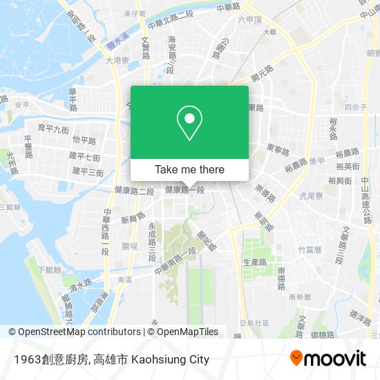 1963創意廚房 map