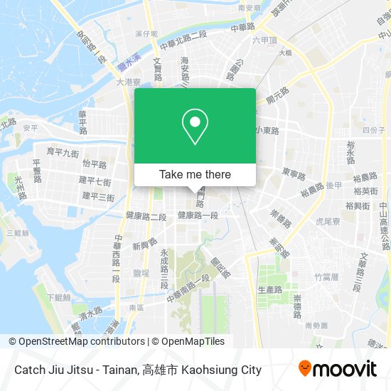 Catch Jiu Jitsu - Tainan地圖