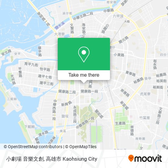 小劇場 音樂文創 map