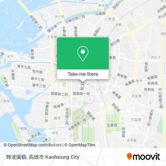輝達園藝 map