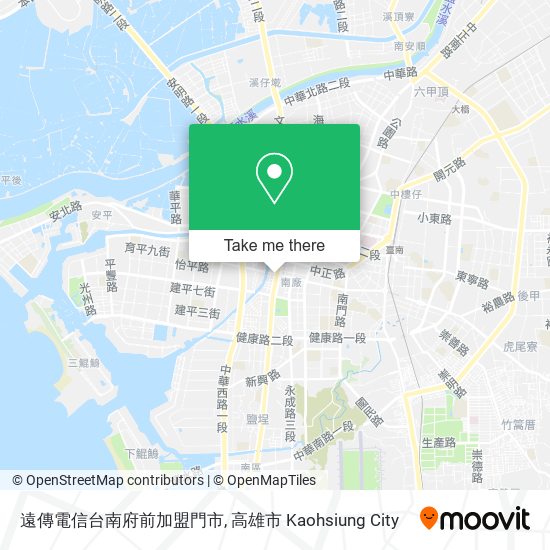 遠傳電信台南府前加盟門市 map