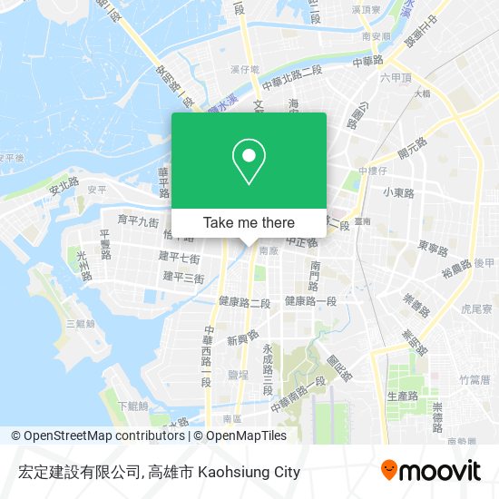 宏定建設有限公司 map