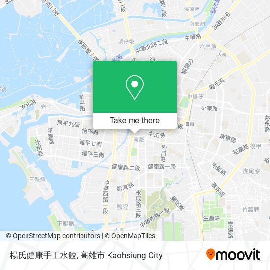 楊氏健康手工水餃 map