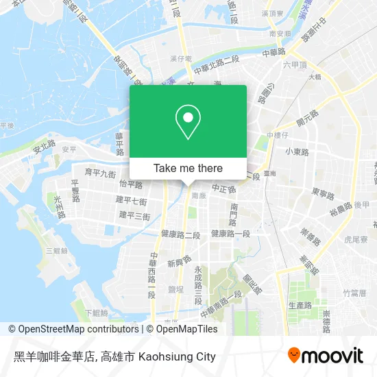 黑羊咖啡金華店 map