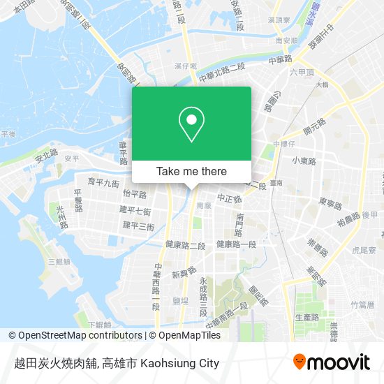 越田炭火燒肉舖 map