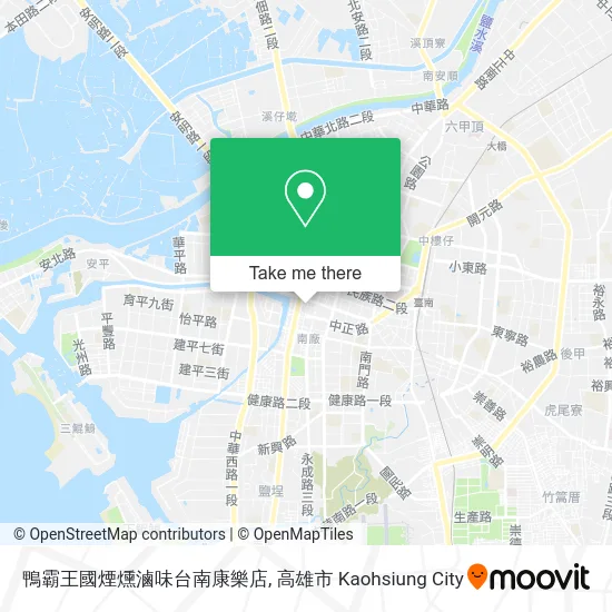 鴨霸王國煙燻滷味台南康樂店 map