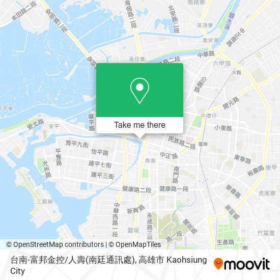 台南-富邦金控/人壽(南廷通訊處) map